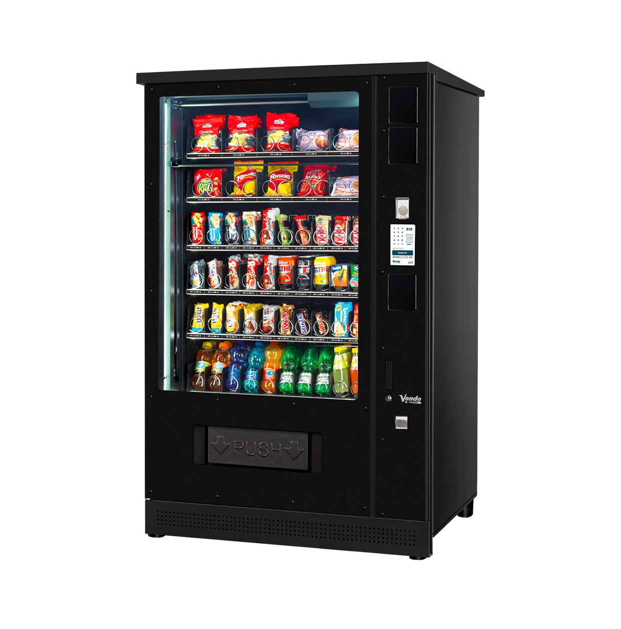 Outdoor Snackautomat mit Touch Bildschirm