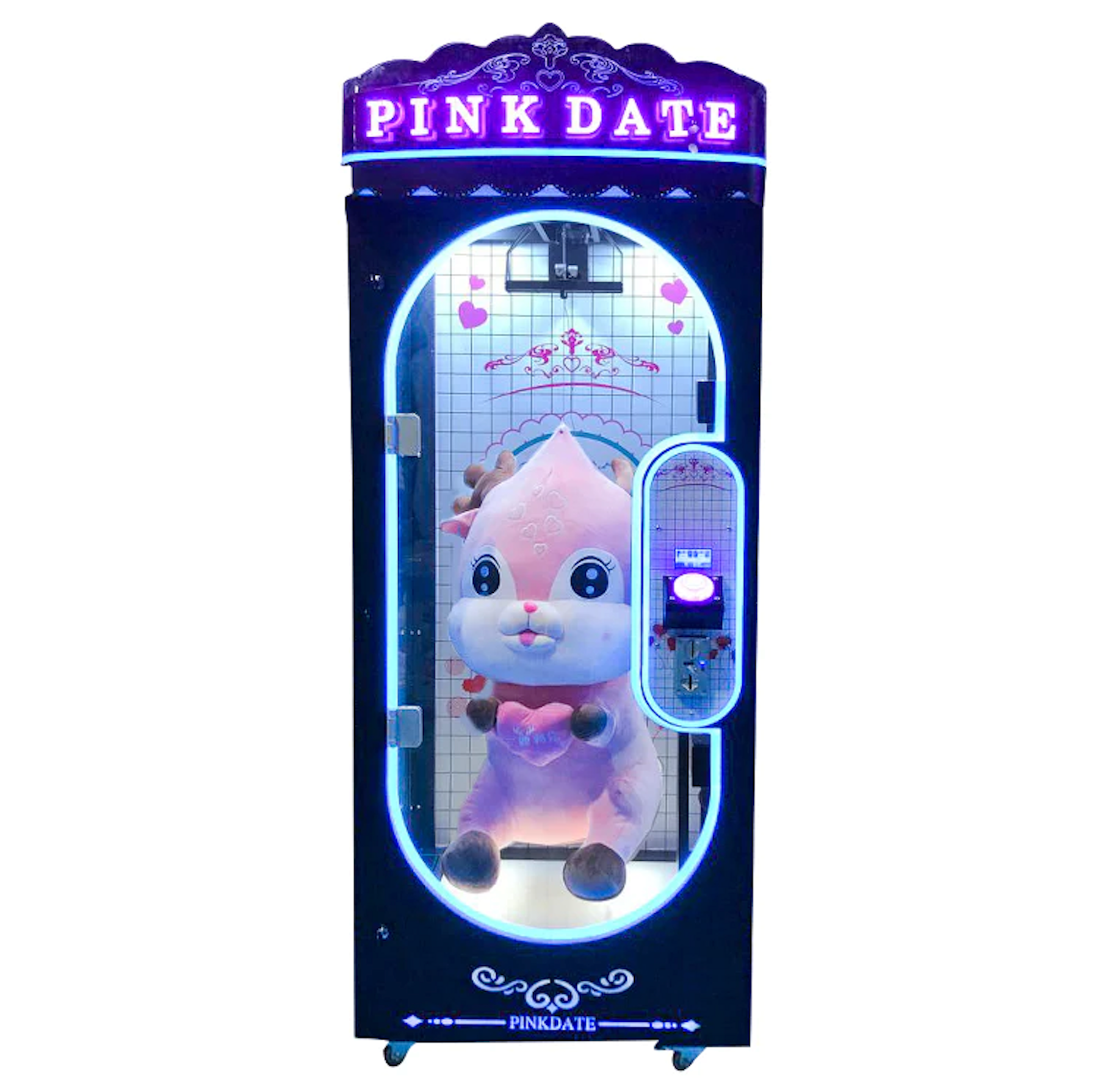 SPIELAUTOMAT PINK DATE BARBER CUT ARCADE GAME – Automatenpalast24.de