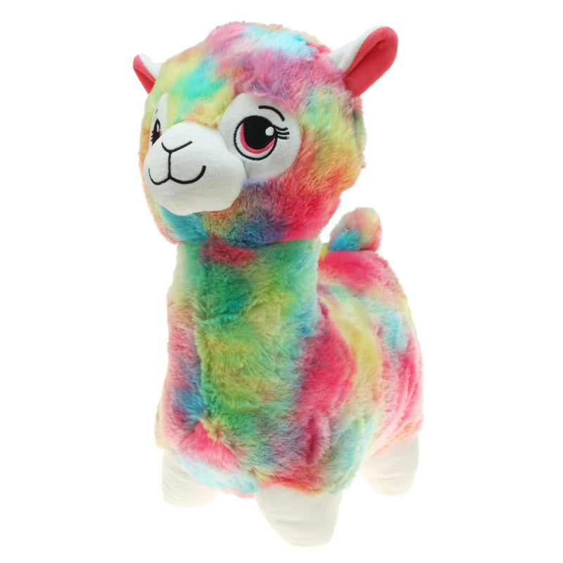 XXL Plüsch Stofftier Lama Alpaka Regenbogen "Regina" 70cm